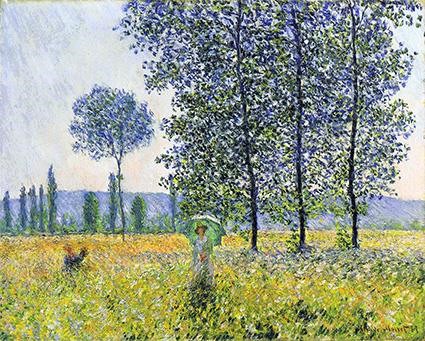 monet's fields in the spring