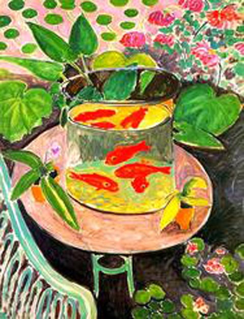 Matisse's Goldfish
