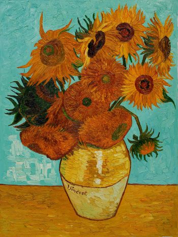 van gogh and the sunflowers by laurence anholt