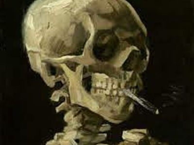 Painting by 'Van Gogh Skull - ZOMBIE DISCO
